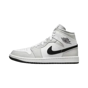 Air Jordan 1 Mid "White Light Smoke"