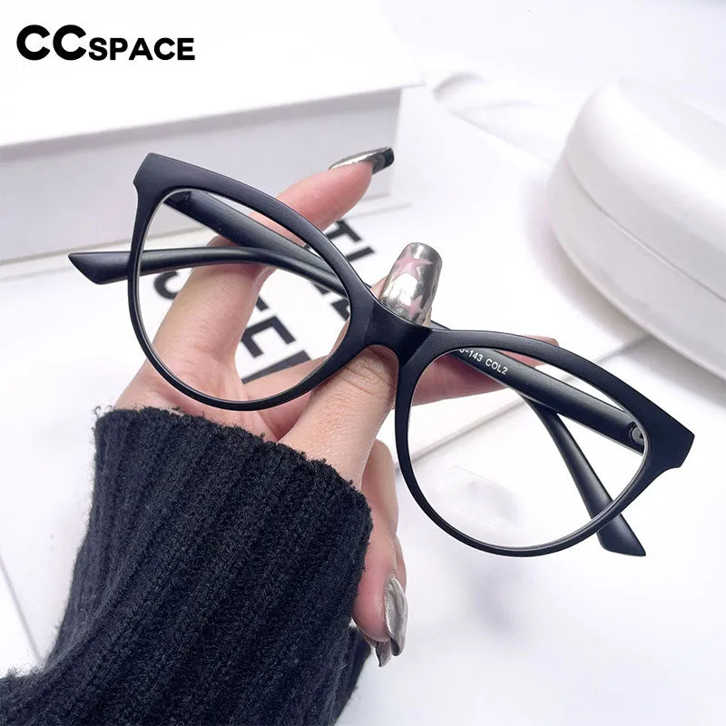 CCspace Women's Full Rim Cat Eye Acetate Eyeglasses 54547