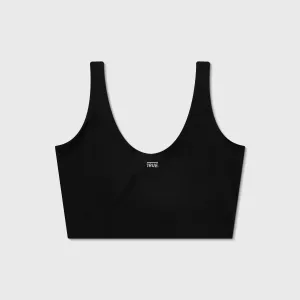 Classic Retro Top - Black