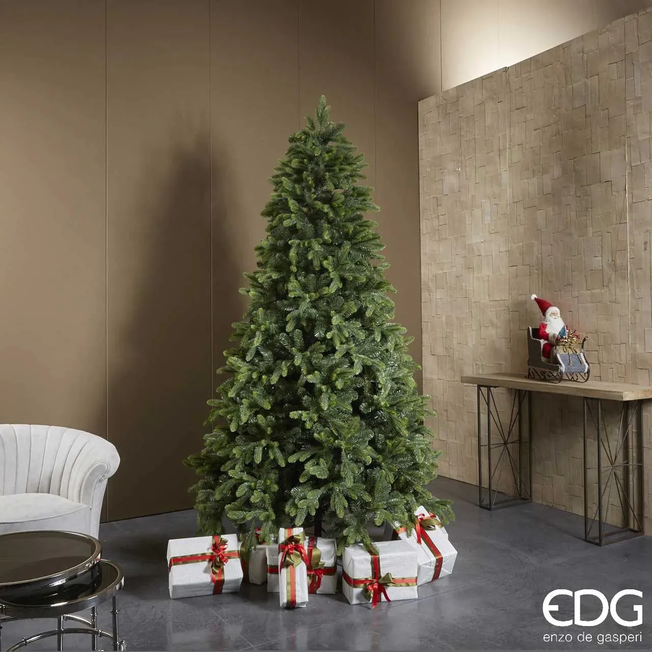 EDG Albero di Natale ''Pino Merano'' senza Led H210 cm D132