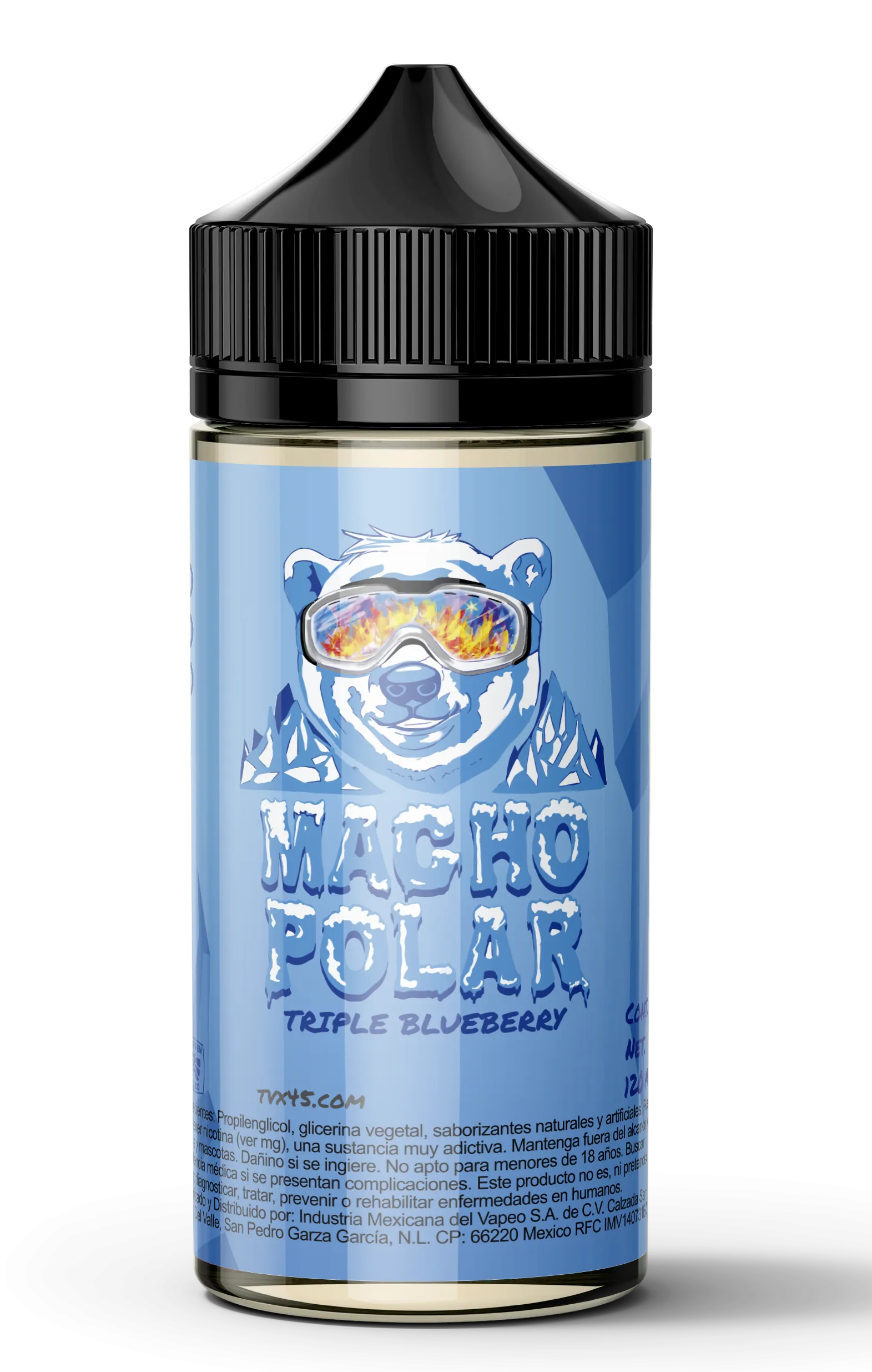 Macho Polar Triple Blueberry 120ml JUMBO - LIQUID PARADISE wholesale