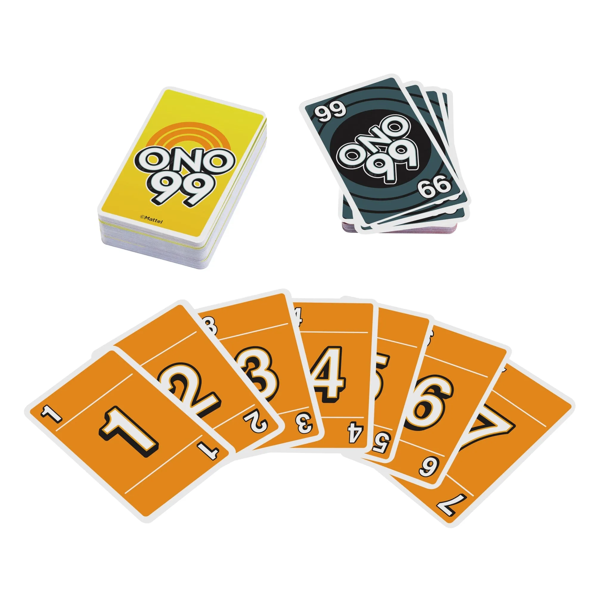 Mattel Games Juego de Cartas Ono 99