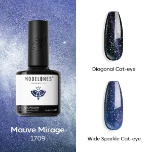 Mauve Mirage - Modelones Gel Nail Polish Cat Eye Gel 15ml