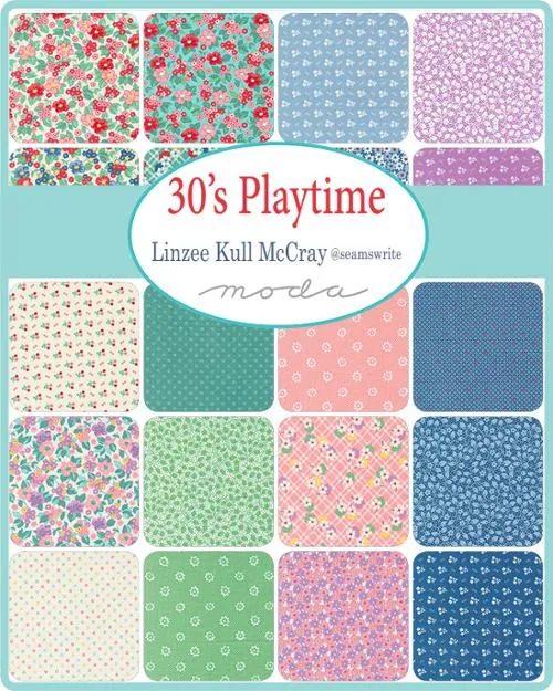 Moda Fabrics 30's Playtime Charm Pack