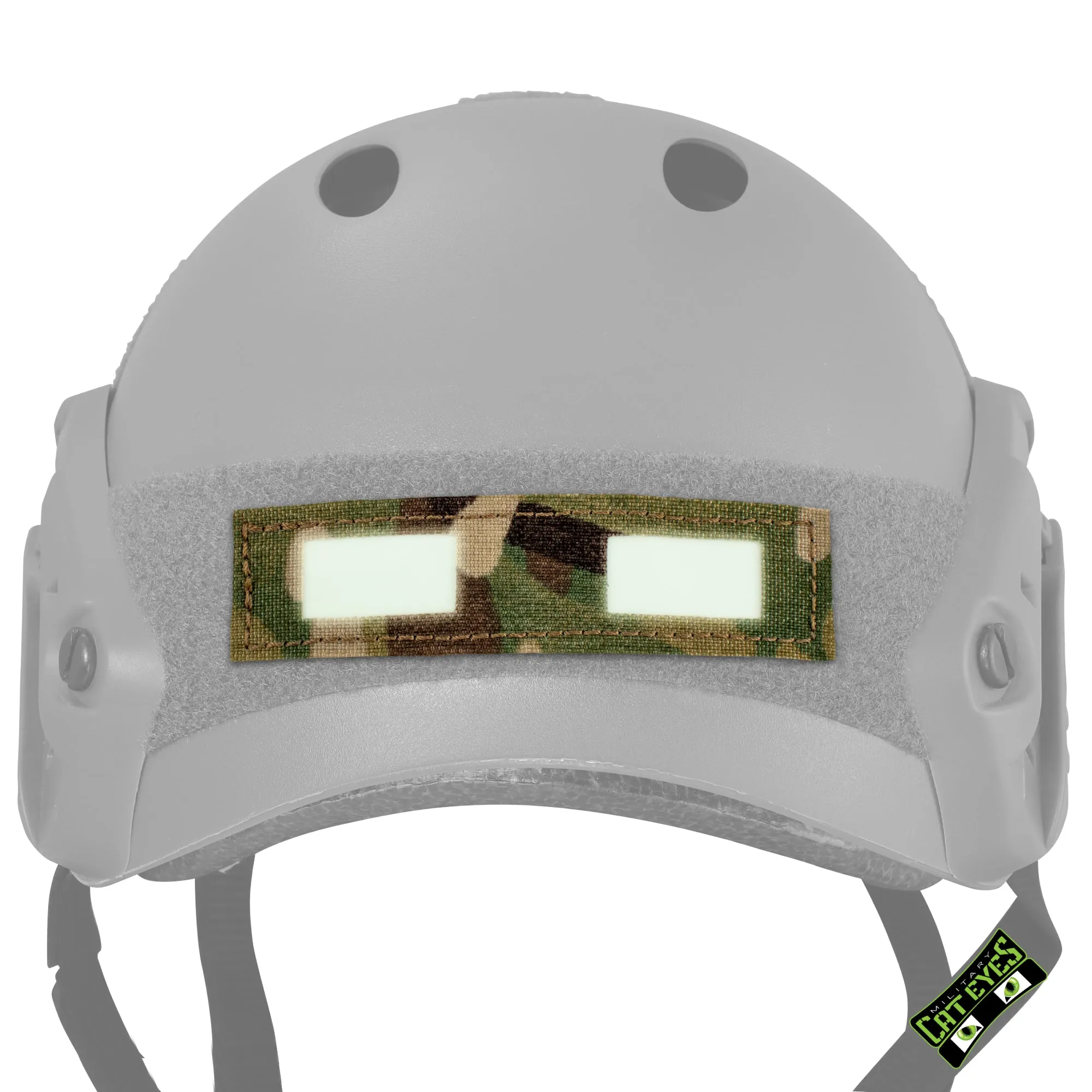 Multicam Military Helmet Cat Eye Band