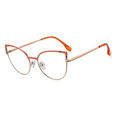 Ralferty Women's Full Rim Square Cat Eye Tr 90 Acetate Alloy Eyeglasses F95993