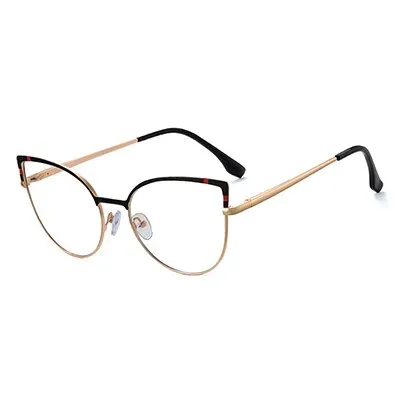 Ralferty Women's Full Rim Square Cat Eye Tr 90 Acetate Alloy Eyeglasses F95993