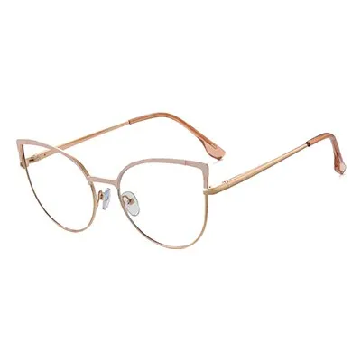 Ralferty Women's Full Rim Square Cat Eye Tr 90 Acetate Alloy Eyeglasses F95993