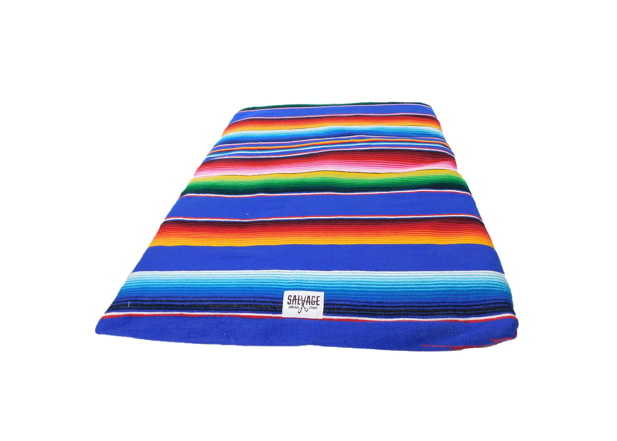 Saltillo Serape Rollup Bed- Azul