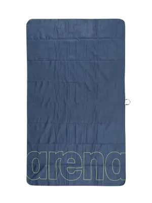 Serviette Smart Plus (Navy Lime) d'Arena