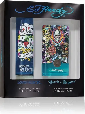 Set 2 Piezas Ed Hardy para Hombre de Christian Audigier EDT