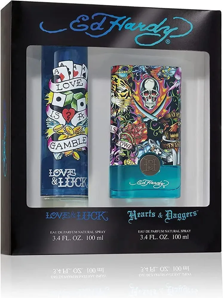 Set 2 Piezas Ed Hardy para Hombre de Christian Audigier EDT