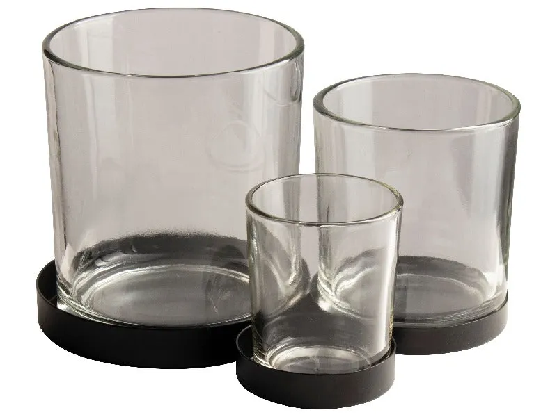 Soporte de metal con vasos